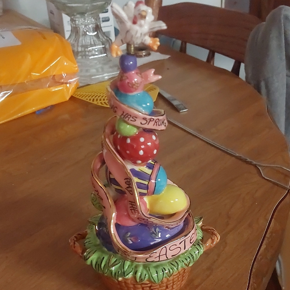 Colorful Easter Figurine